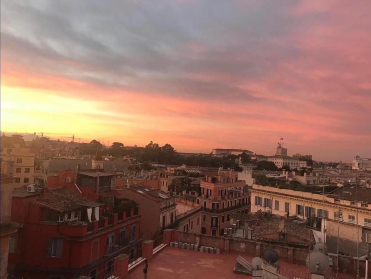 Spanish Steps Rome View 외부 사진