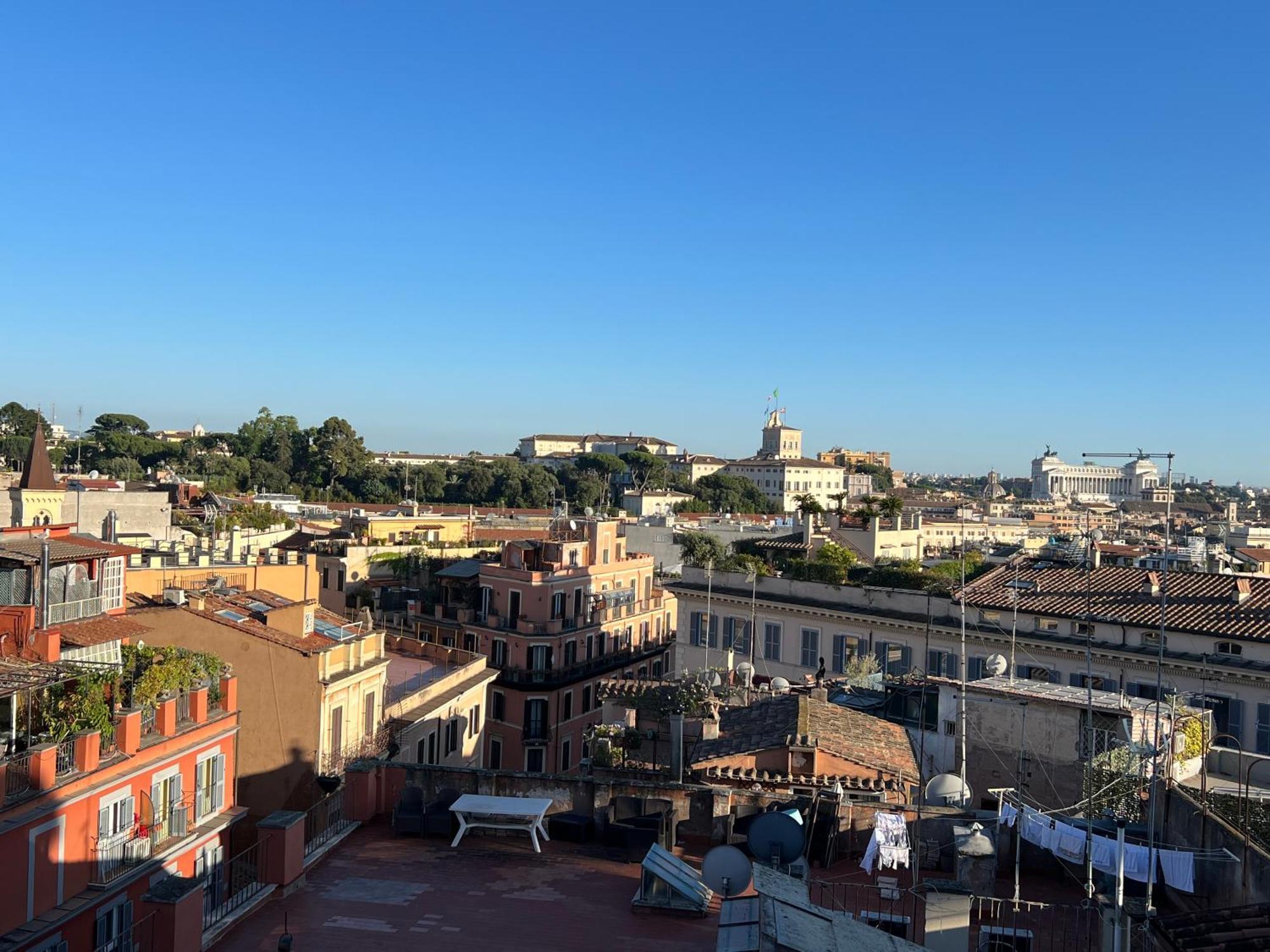Spanish Steps Rome View 외부 사진